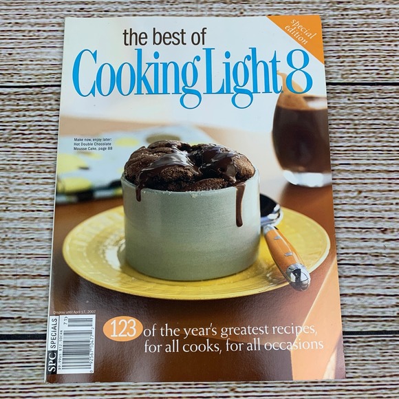 Cooking Light Magazine The Best Of 8 Special Edition 123 Recipes - Picture 1 of 4
